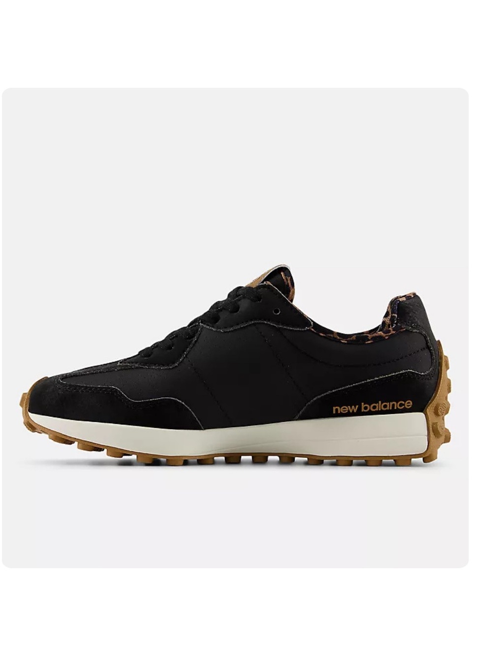 New Balance Black Gum Trail-Style Sneakers - Picture 3 of 5